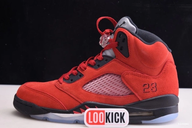 Cheap Bulls Raging Jordan Retro Red 5 (2021) DD0587-600 0725